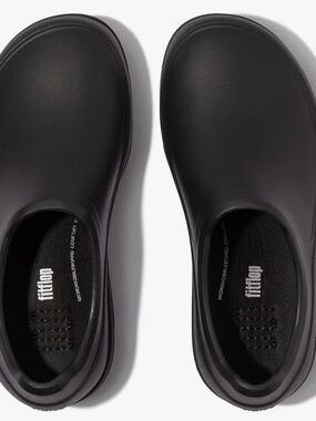 Fitflop Women Black Waterproof Clog Boots